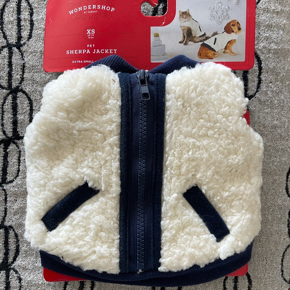 Target - Pet Sherpa jacket